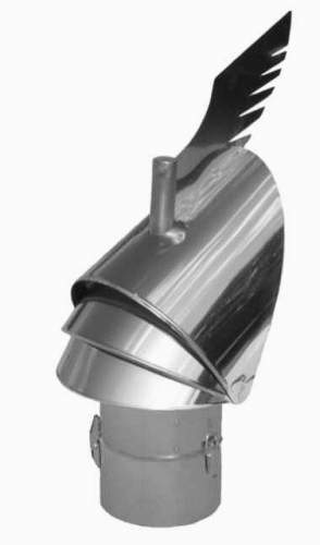 Komínová hlavice Rotowent DRAGON (samostatná hlavice) - Komínová hlavice Rotowent DRAGON 250 mm